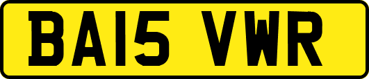 BA15VWR