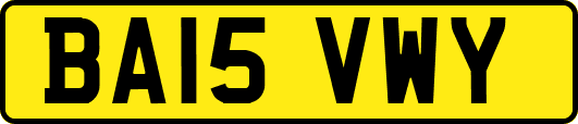 BA15VWY