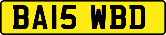 BA15WBD