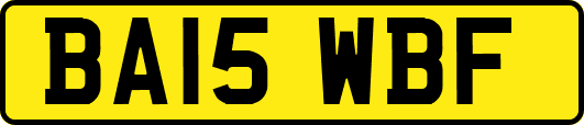 BA15WBF
