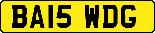 BA15WDG