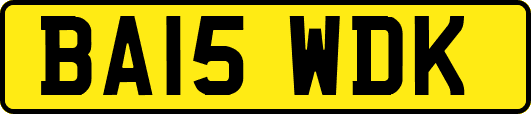 BA15WDK