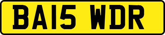 BA15WDR