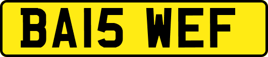 BA15WEF