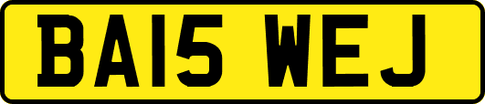 BA15WEJ