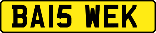 BA15WEK