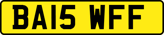 BA15WFF
