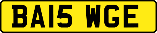 BA15WGE