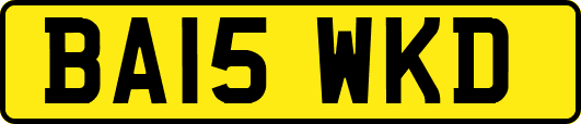 BA15WKD