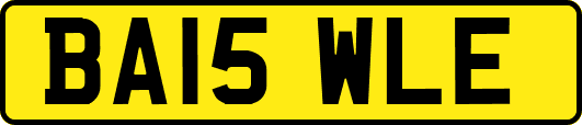 BA15WLE