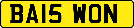 BA15WON