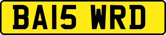 BA15WRD