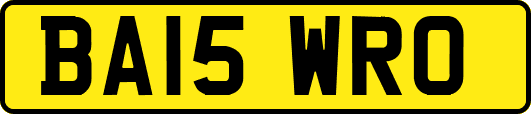 BA15WRO