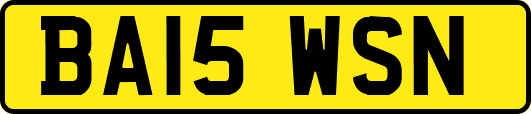 BA15WSN
