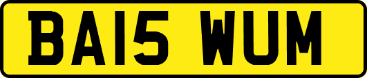 BA15WUM