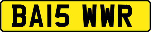 BA15WWR