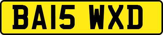 BA15WXD