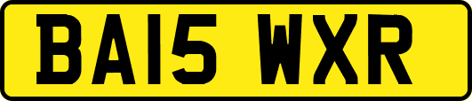 BA15WXR