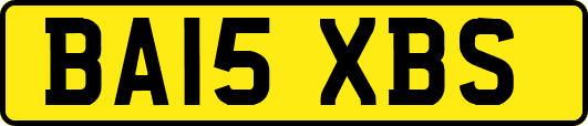 BA15XBS