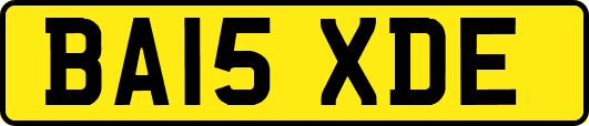 BA15XDE