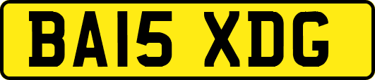 BA15XDG