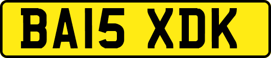 BA15XDK