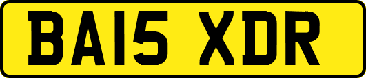 BA15XDR