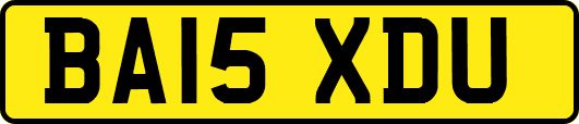 BA15XDU