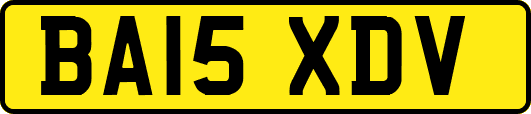 BA15XDV