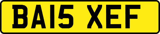 BA15XEF