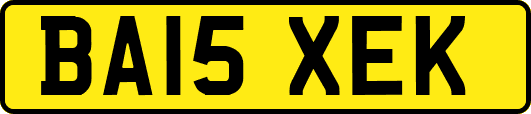 BA15XEK
