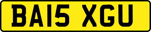 BA15XGU