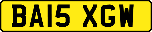 BA15XGW
