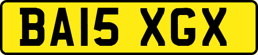 BA15XGX