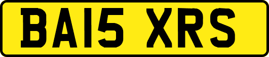 BA15XRS