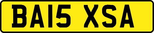 BA15XSA