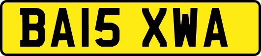 BA15XWA