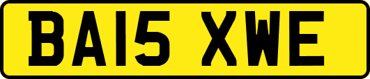 BA15XWE