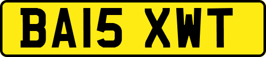 BA15XWT