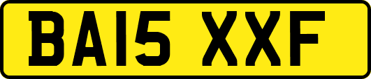BA15XXF