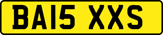 BA15XXS