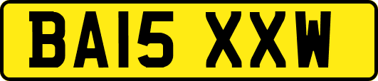 BA15XXW