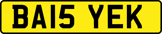 BA15YEK