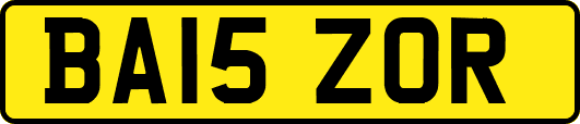 BA15ZOR