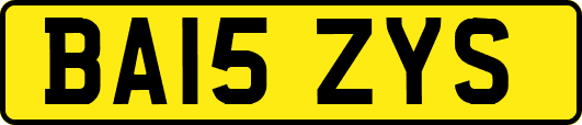 BA15ZYS