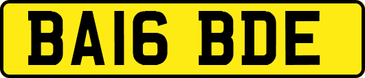 BA16BDE
