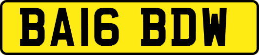 BA16BDW
