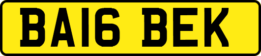 BA16BEK