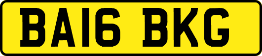 BA16BKG