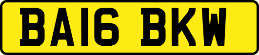 BA16BKW
